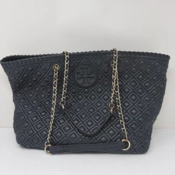 TORY BURCH QUILTED MARION TOTE - Picture 1 of 8